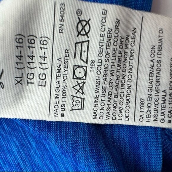 Old Navy Performance Short Sleeve Shirt Blue Size XL - Picture 5 of 7